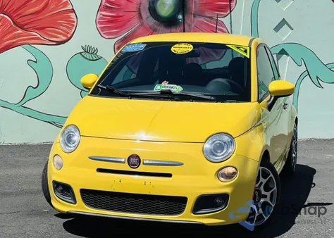 2014 Fiat 500 Sport from USA, damaged, VIN 3C3CFFBR6ET258127